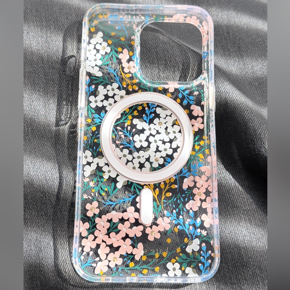 NWOB Kate Spade iPhone 15 Pro Max MagSafe Case Floral - Picture 5 of 6